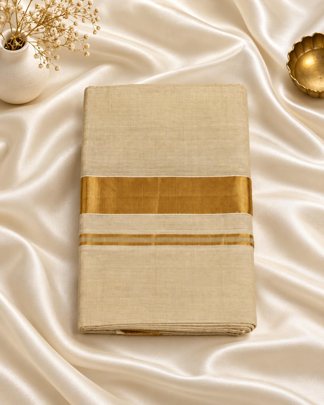 Hiranyam - Wrapped in light, woven in tradition.