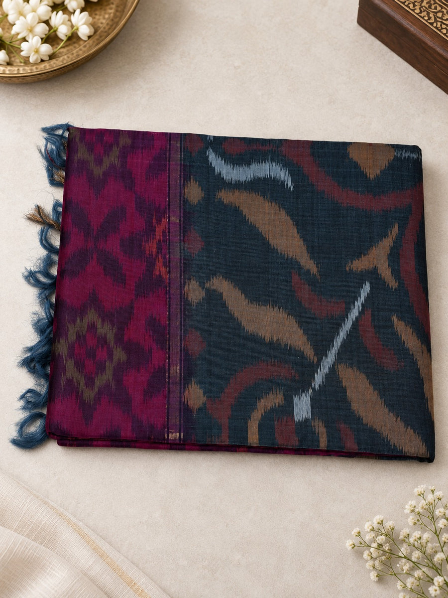 Beetroot Noir - Bold contrasts. Timeless artistry. Woven to stand apart.