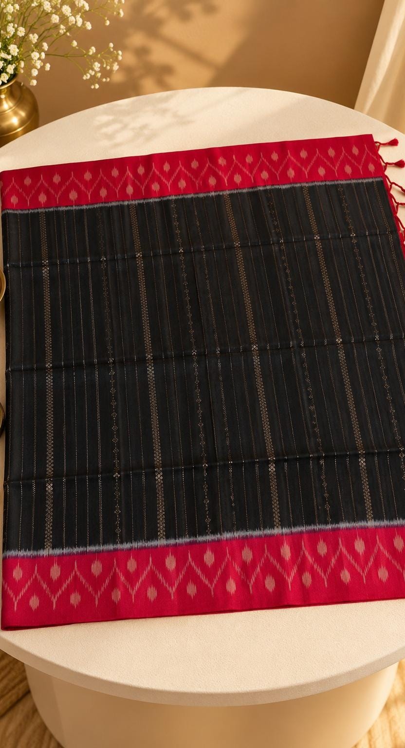 Nisha Raga - A timeless contrast woven to be remembered