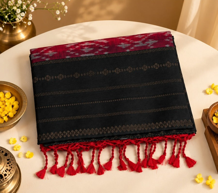Nisha Raga - A timeless contrast woven to be remembered