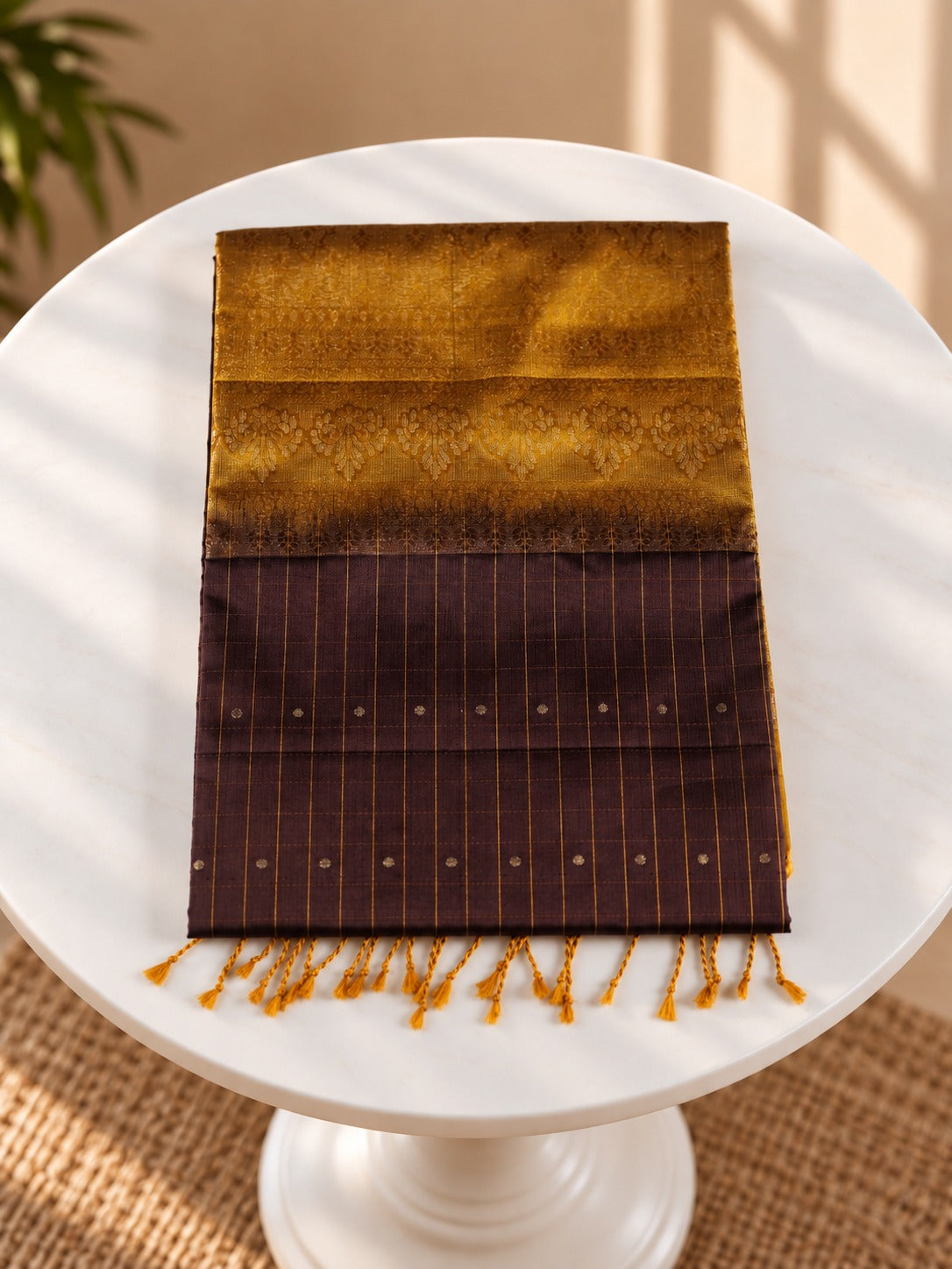 Espresso Kanaka - Espresso depth. Mustard glow.