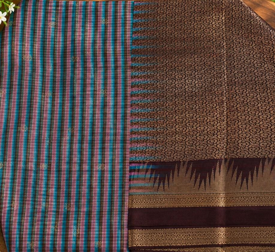 Bluebell Checks - A fresh play of colour, woven with timeless tradition.