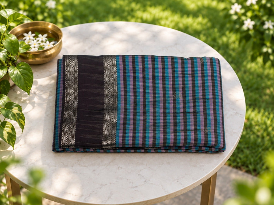 Bluebell Checks - A fresh play of colour, woven with timeless tradition.